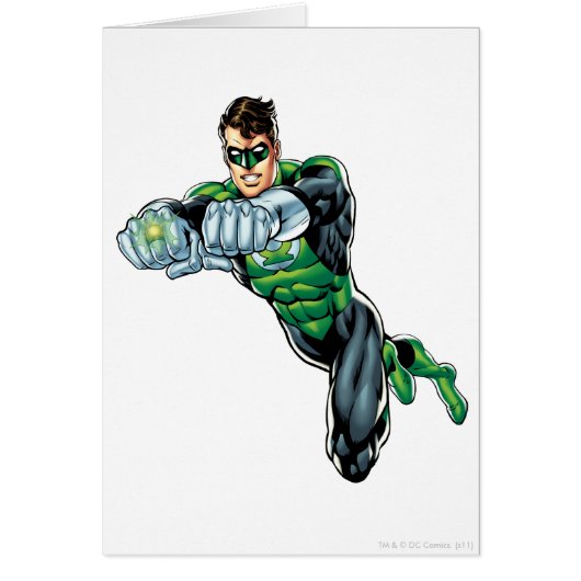 Green Lantern - Comic, Both arms forward Cards (Front)