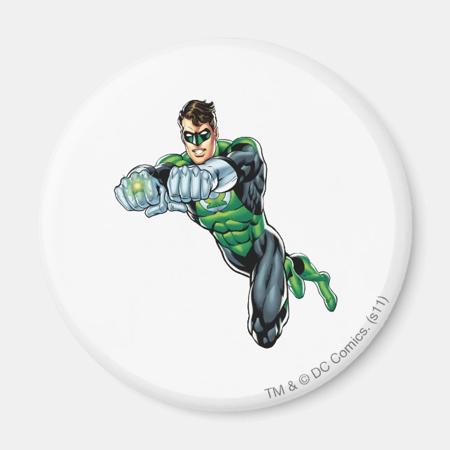 Green Lantern - Comic, Both arms forward Magnet (Front)