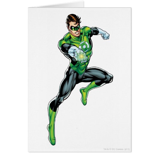 Green Lantern - Comic, Jumping Cards (Front)