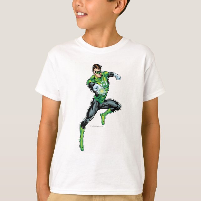 Green Lantern - Comic, Jumping T-Shirt (Front)
