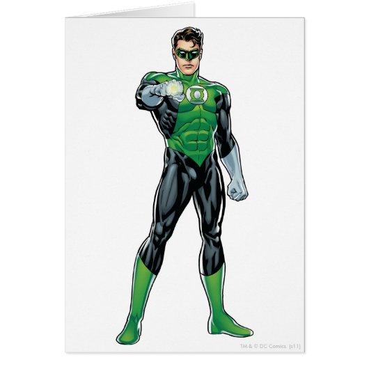 Green Lantern - Comic, Standing Cards (Front)