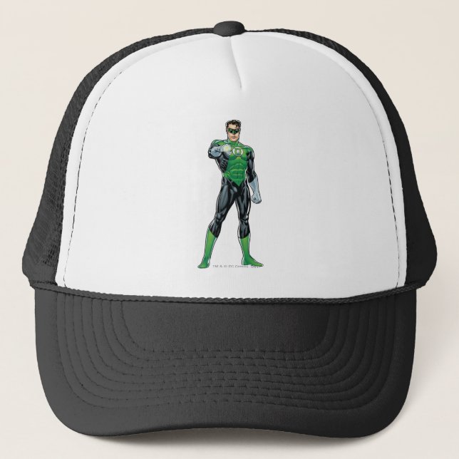 Green Lantern - Comic, Standing Trucker Hat (Front)