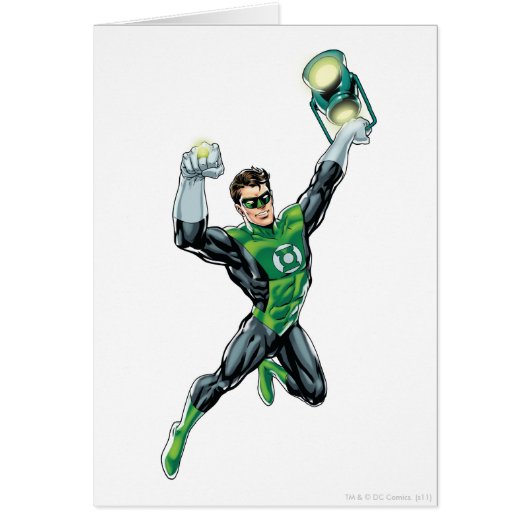 Green Lantern - Comic, with lantern Cards (Front)