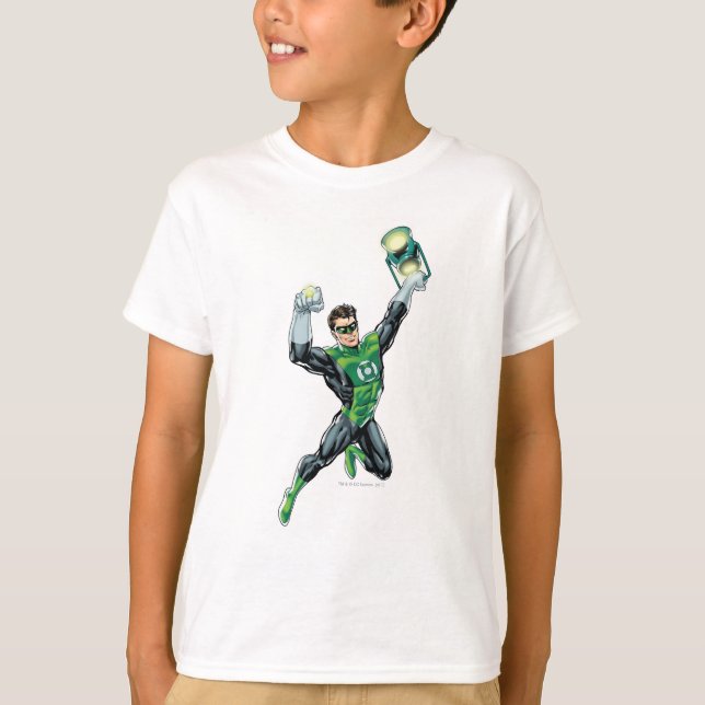 Green Lantern - Comic, with lantern T-Shirt (Front)