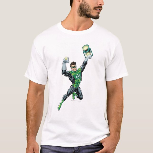 Green Lantern - Comic, with lantern T-Shirt (Front)