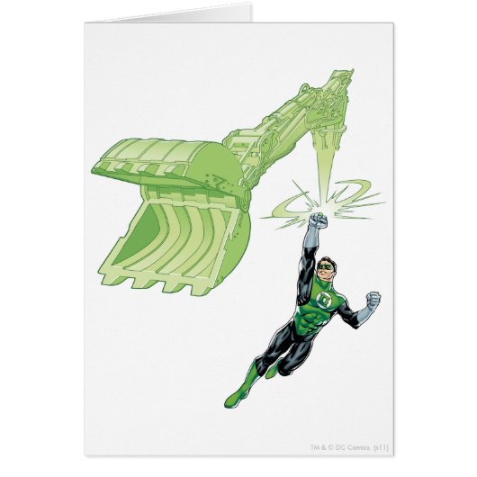 Green Lantern - Comic, with machine Cards (Front)