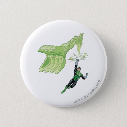 Green Lantern _ Comic with machine Pinback Button