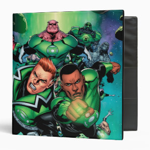 Green Lantern Corps 3 Ring Binder