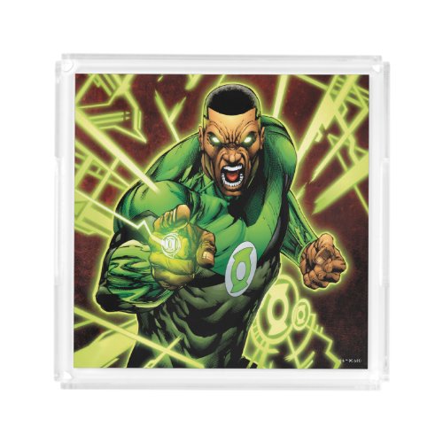 Green Lantern Corps 61 Comic Cover War of GL Acrylic Tray