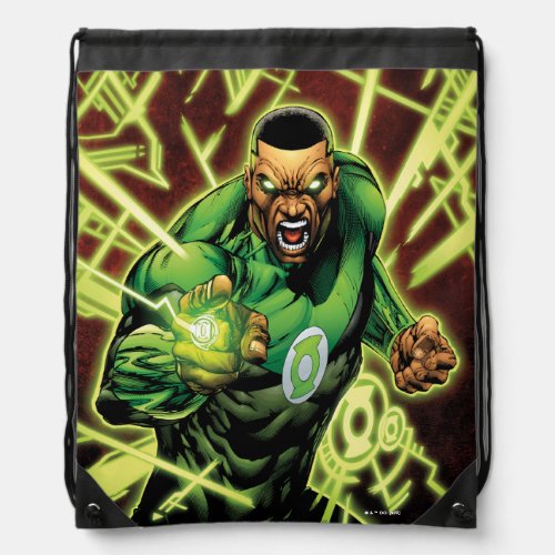 Green Lantern Corps 61 Comic Cover War of GL Drawstring Bag