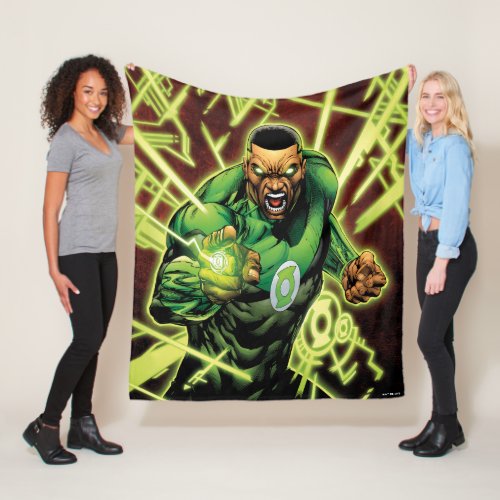 Green Lantern Corps 61 Comic Cover War of GL Fleece Blanket