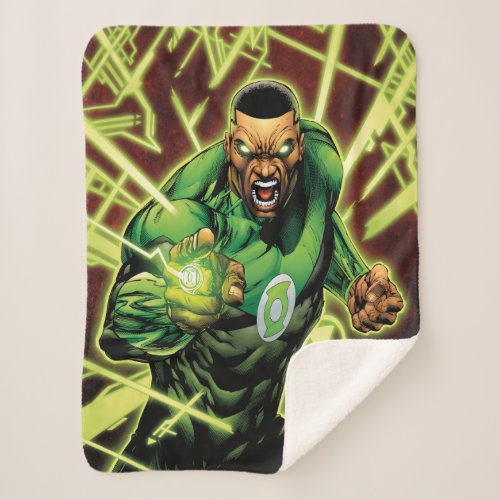 Green Lantern Corps 61 Comic Cover War of GL Sherpa Blanket