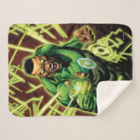 Green Lantern Corps 61 Comic Cover War of GL Sherpa Blanket