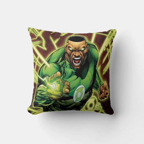 Green Lantern Corps 61 Comic Cover War of GL Throw Pillow