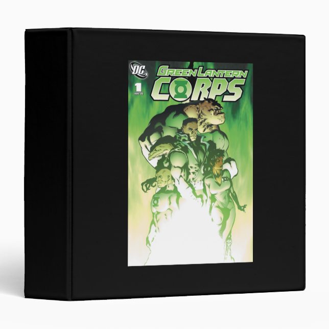 Green Lantern Corps Binder (Front/Spine)