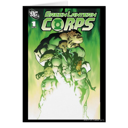 Green Lantern Corps Cards (Front)