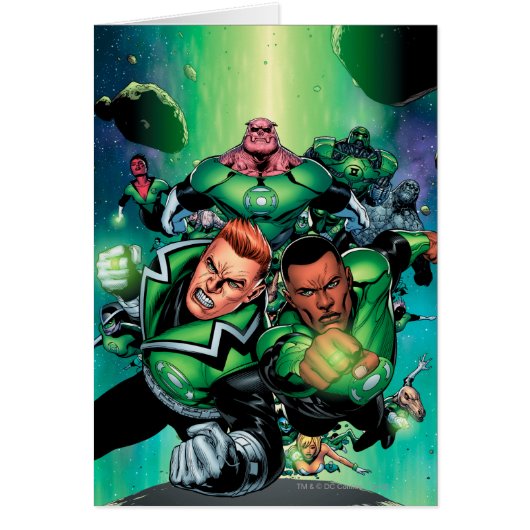 Green Lantern Corps Cards (Front)