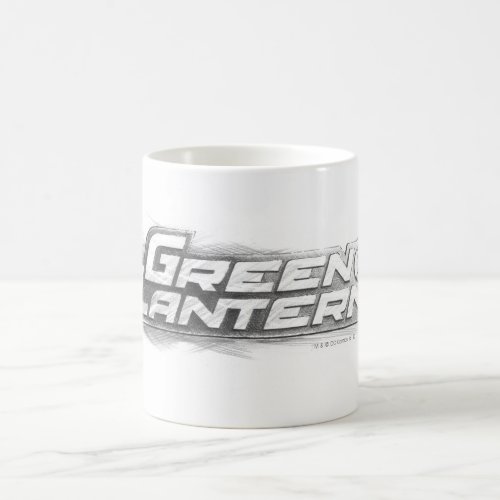 Green Lantern Drawing Coffee Mug