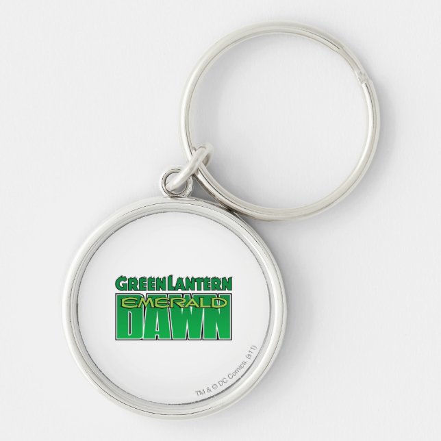 Green Lantern - Emerald Dawn Logo Keychain (Front)