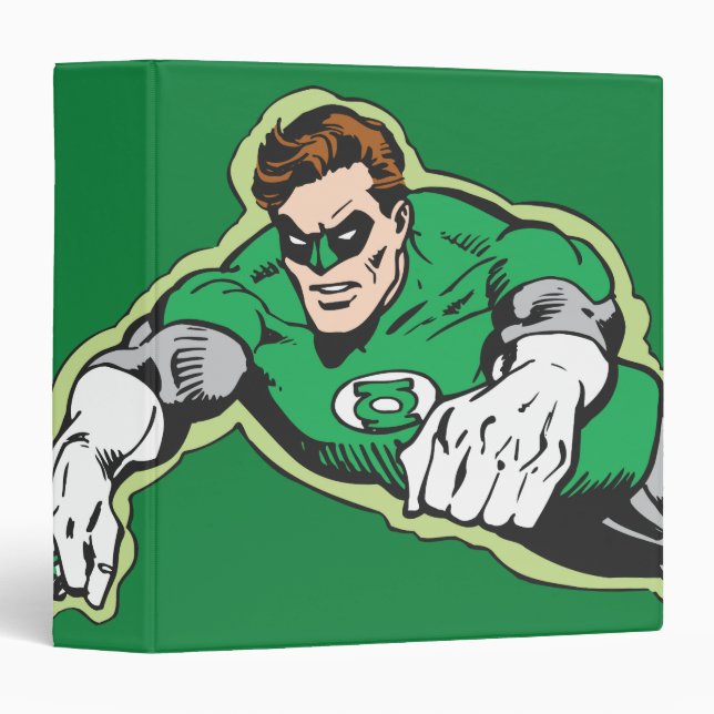 Green Lantern Energy Beam Binder (Front/Spine)