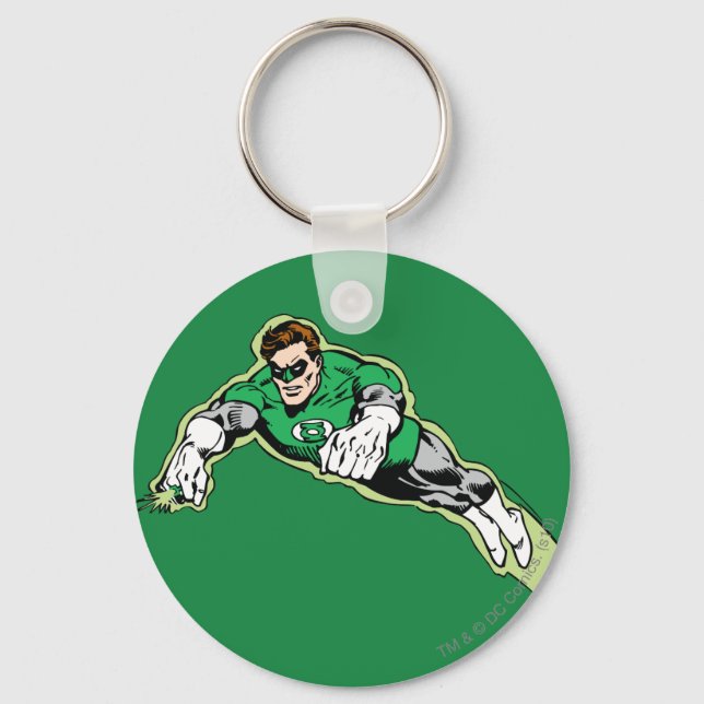 Green Lantern Energy Beam Keychain (Front)