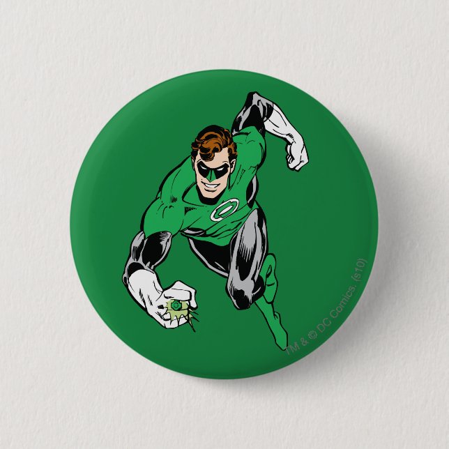 Green Lantern Fly Forward Button (Front)