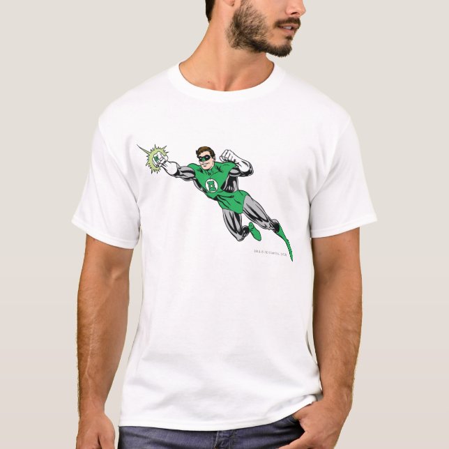 Green Lantern Fly Left 2 T-Shirt (Front)