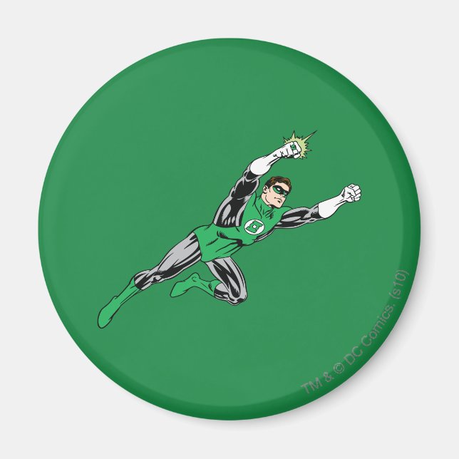 Green Lantern Fly Right Magnet (Front)