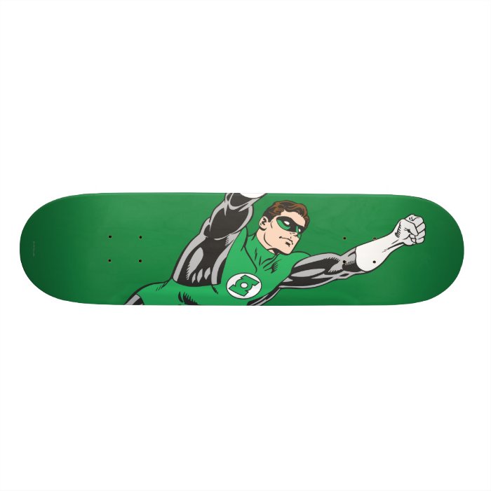 Green Lantern Fly Right Skate Board Deck