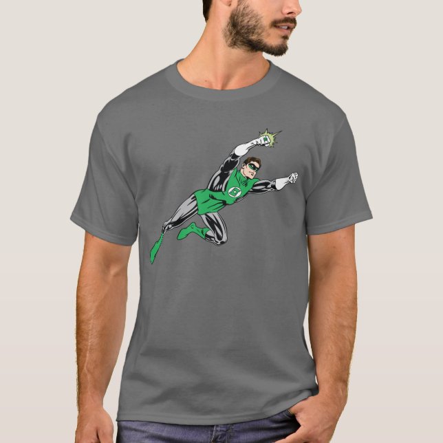 Green Lantern Fly Right T-Shirt (Front)