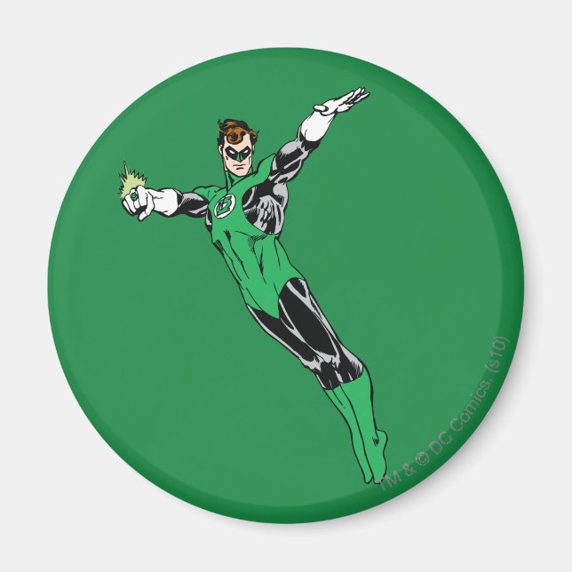 Green Lantern Fly Up Magnet (Front)
