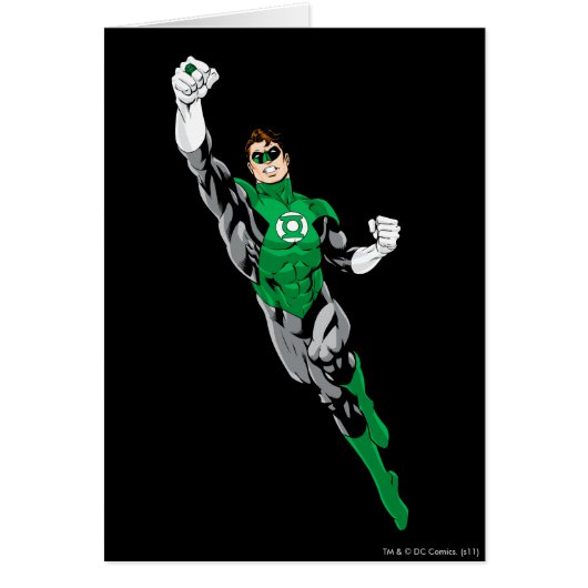 Green Lantern  - Flying Up Cards (Front)