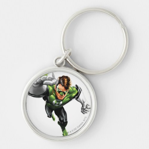 Green Lantern _ Fully Rendered  Arm Raise Keychain