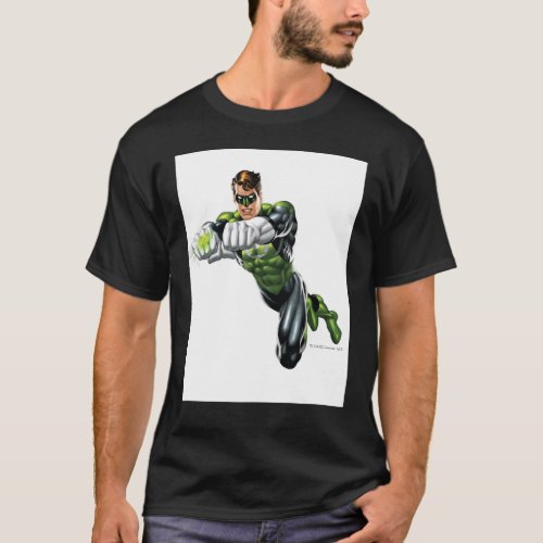 Green Lantern _ Fully Rendered  Both arms forward T_Shirt
