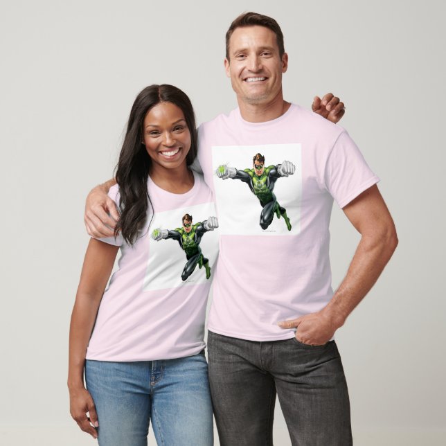 Green Lantern - Fully Rendered,  Looking Forward T-Shirt (Unisex)