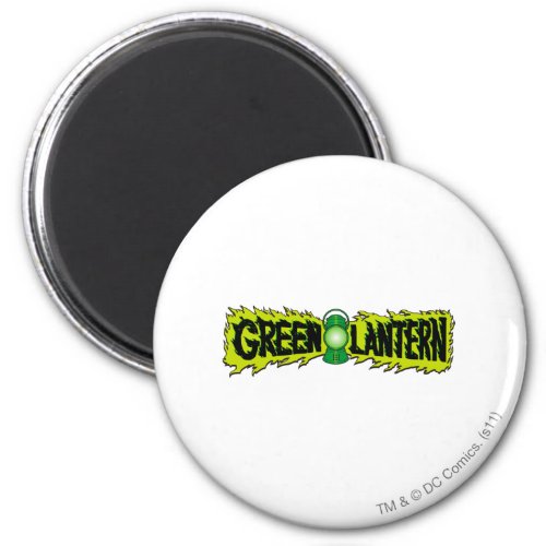 Green Lantern _ Glowing Lantern 2 Magnet