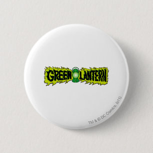 Green Lantern - Glowing Lantern 2 Pinback Button