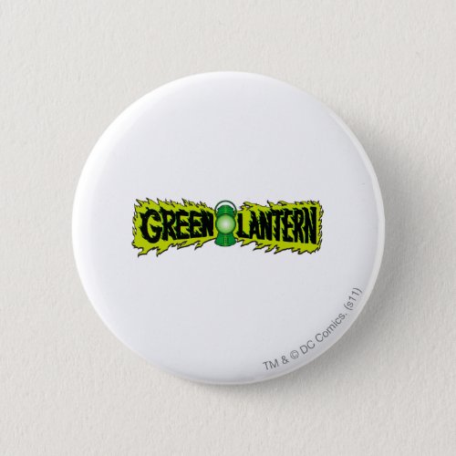 Green Lantern _ Glowing Lantern 2 Pinback Button