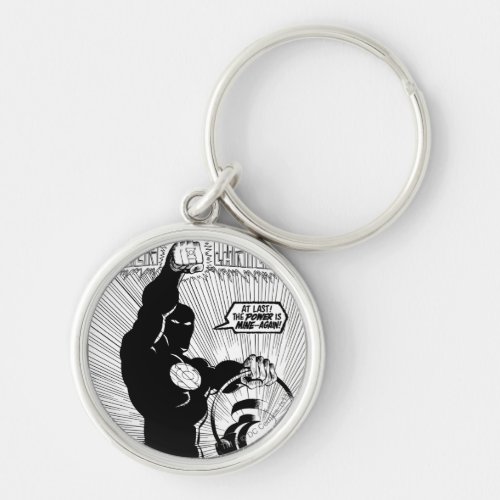 Green Lantern _ Glowing Lantern Black and White Keychain