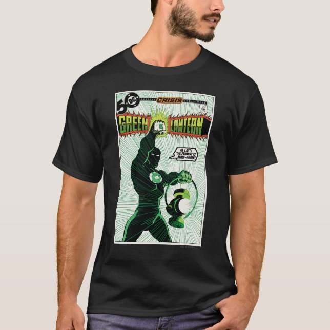 Green Lantern - Glowing Lantern T-Shirt (Front)