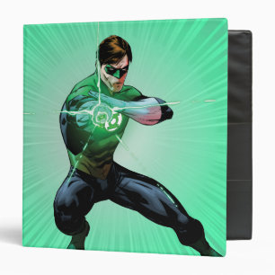 Green Lantern & Glowing Ring 3 Ring Binder