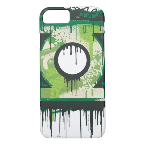 Green Lantern Graffiti Symbol iPhone 87 Case