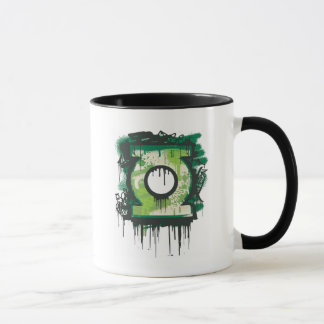 Green Lantern Graffiti Symbol Mug