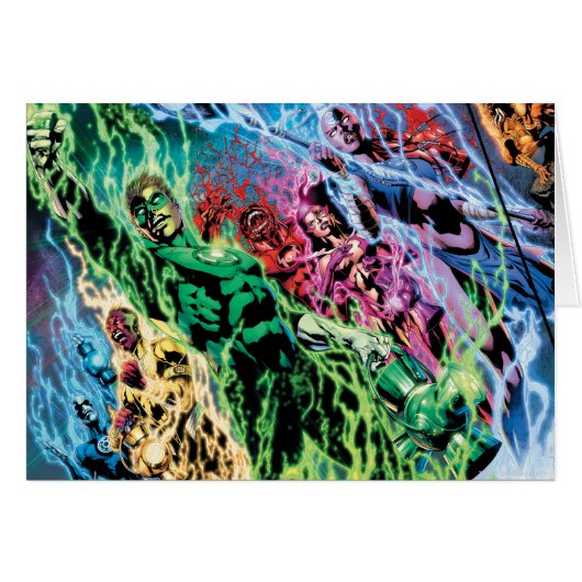 Green Lantern Group - Color Cards (Front Horizontal)
