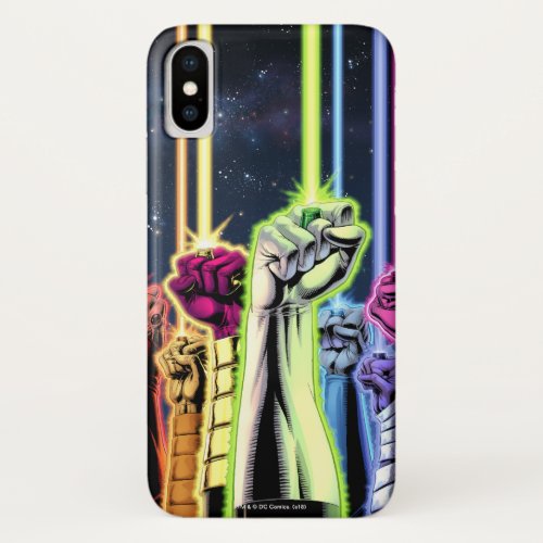 Green Lantern _ Hands in the Air iPhone XS Case