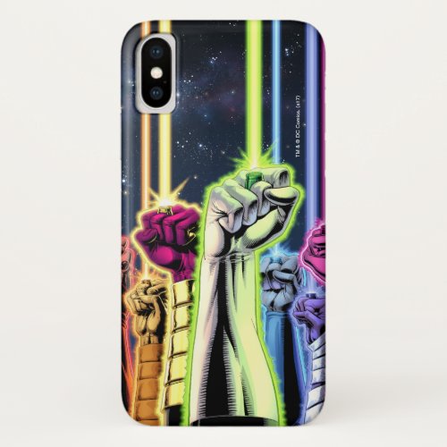 Green Lantern _ Hands in the Air iPhone X Case