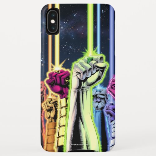 Green Lantern _ Hands in the Air iPhone XS Max Case