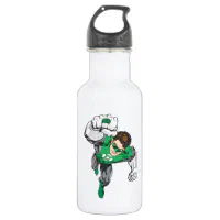 Justice League Green Lantern Logo' Insulated Stainless Steel Water Bottle