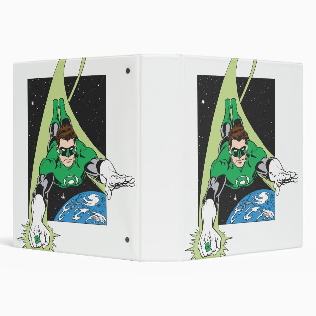 Green Lantern in Space 3 Ring Binder (Background)