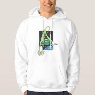 Green Lantern in Space Hoodie
